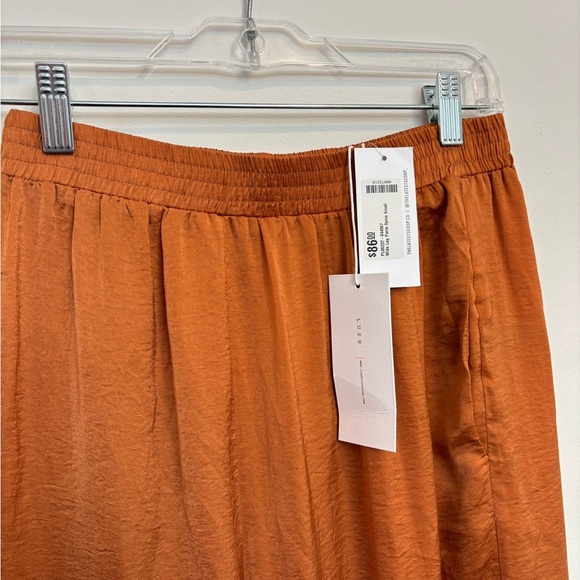 Lush Terracotta Wide Leg Pant - Picture 2 of 4